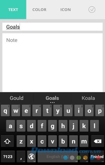Thêm thông tin một cách nhanh chóng