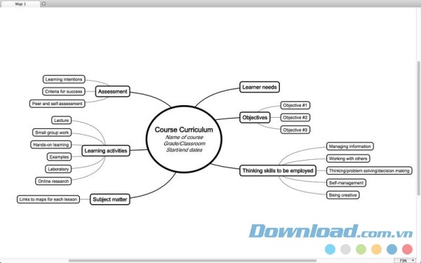 MindMaple Pro cho Mac sắp xếp khoa học mọi thông tin quản lý dự án
