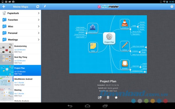 MindMeister for Android