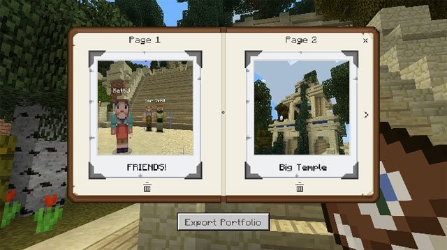 Portfolio của Minecraft: Education Edition