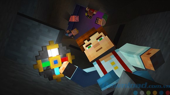 Giao diện game Minecraft: Story Mode cho Windows 10