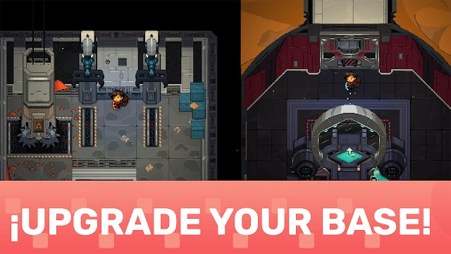 Nâng cấp căn cứ của bạn trong game MineGeon: Space Mining Dungeon
