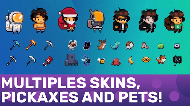 Vô số skin cho nhân vật chính trở nên độc đáo