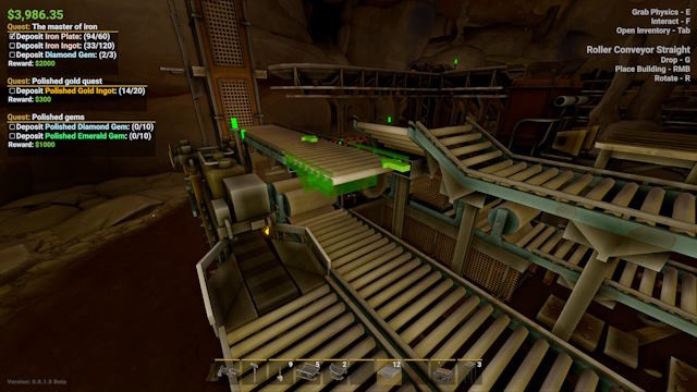 Xây dựng các tuyến băng chuyền để vận chuyển tài nguyên