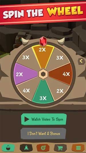 Quay bánh xe may mắn để nhận được nhiều lợi ích