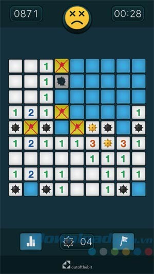 Đặt lá cờ vào nơi có mìn