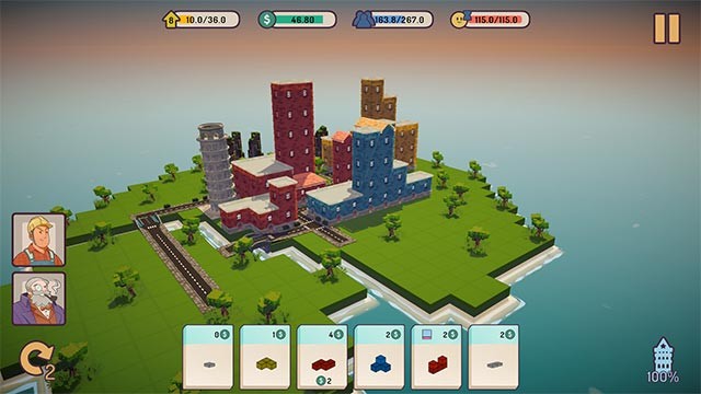Mini City: Mayhem là game xây thành phố tốc độ cao và hỗn loạn chưa từng thấy