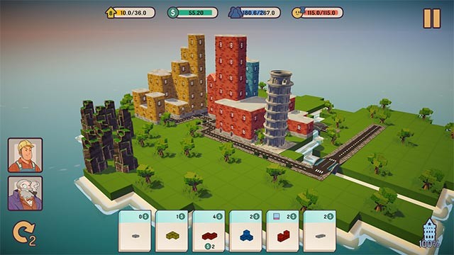 Bản đồ trong Mini City Mayhem được lấy cảm hứng từ các thành phố và công trình kiến trúc nổi tiếng