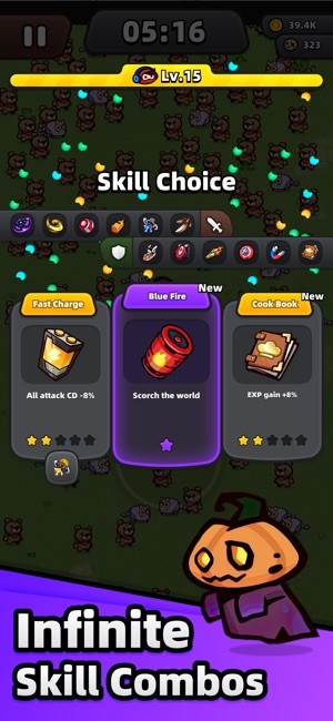 Các combo kỹ năng vô hạn