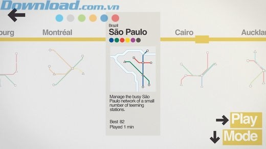 Chơi game ở 18 thành phố khác nhau