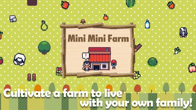 Canh tác, cải tạo một vùng đất để bạn có thể sống cùng gia đình mình trong game Mini Mini Farm