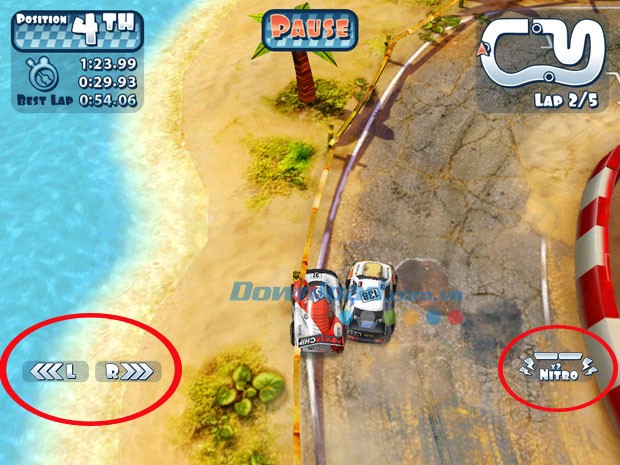 Điều khiển bằng nút ảo