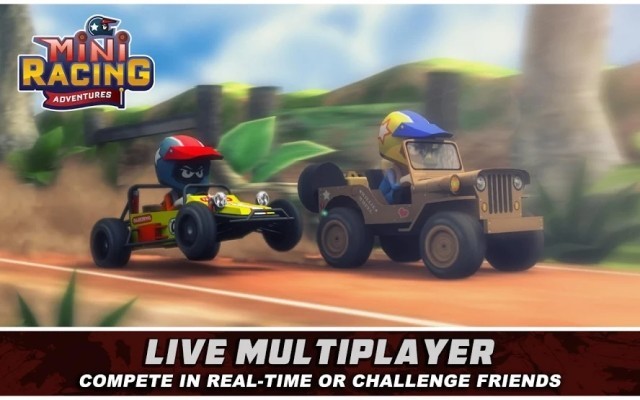 Game đua xe nhiều người chơi trực tuyến Mini Racing Adventures