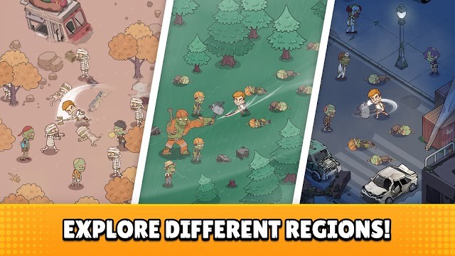 Khám phá các khu vực nguy hiểm khác nhau