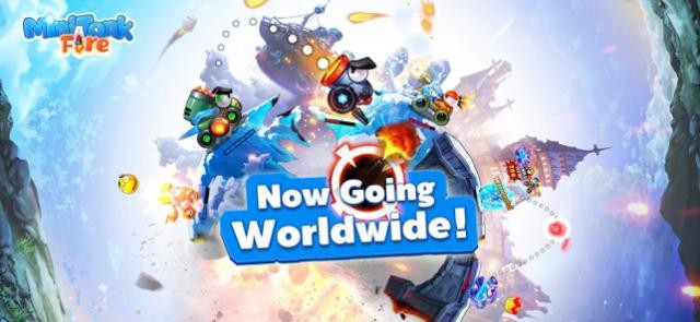 Tham gia cuộc chiến xe tăng online toàn cầu trong game Mini Tank: Fire