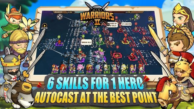 Mỗi anh hùng sở hữu 6 skill độc đáo