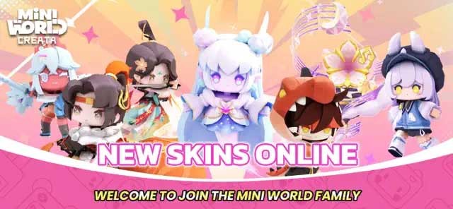 Rất nhiều skin dễ thương