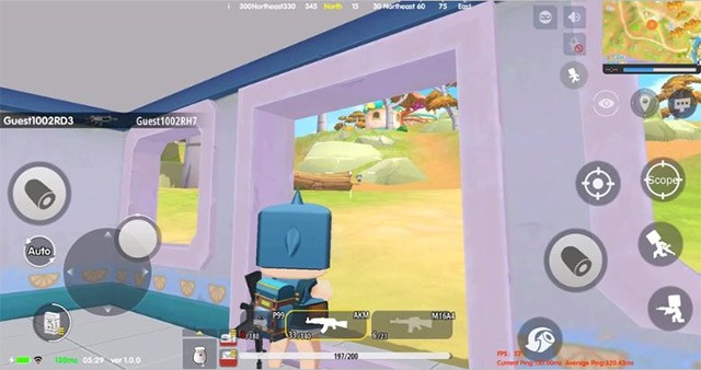 50 game thủ chiến đấu và sinh tồn trên đấu trường Mini World Royale Free