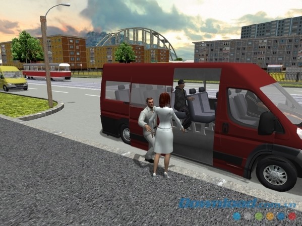 Tải Minibus Simulator 2017 cho Android và trải nghiệm nhiệm vụ đưa đón khách của tài xế minibus