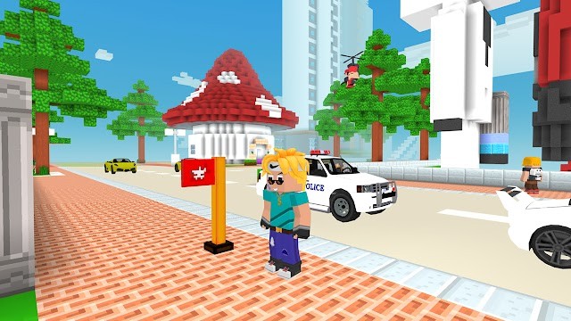 MiniCraft City: Roblock Game là game mô phỏng xây dựng mang phong cách hình khối giống Minecraft