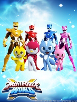Miniforce World là game lấy cảm hứng từ phim hoạt hình Miniforce - Biệt đội siêu nhân nhí