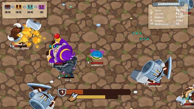 Chiến đấu với những người chơi khác để nhận phần thưởng