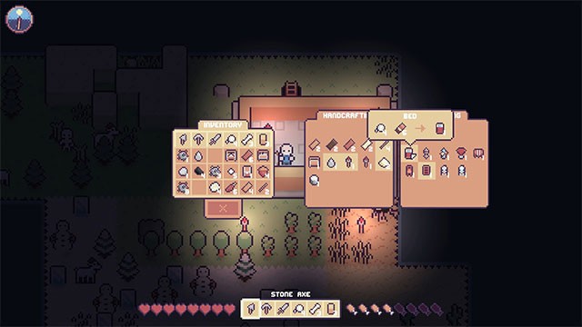 Chế tạo vũ khí và công cụ từ tài nguyên khai thác