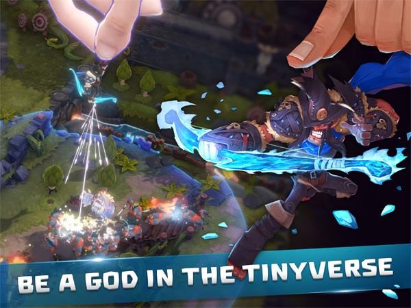 Game chiến thuật thả quân MINImax Tinyverse cho phép bạn hóa thân thành Chúa Trời