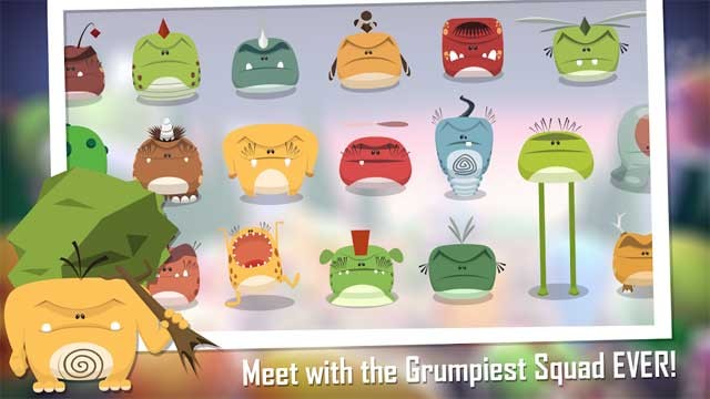 Khám phá các nhân vật cục cằn dễ thương