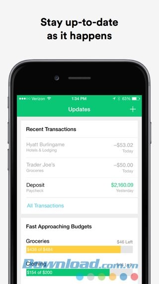 Luôn cập nhật biến động mới