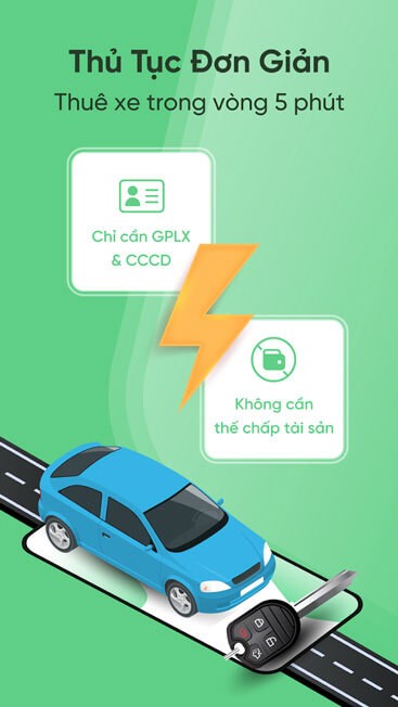 Thủ tục thuê xe đơn giản