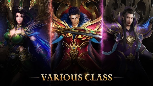 Có 3 lớp nhân vật khác nhau để bạn lựa chọn trong MIR2M The Dragonkin