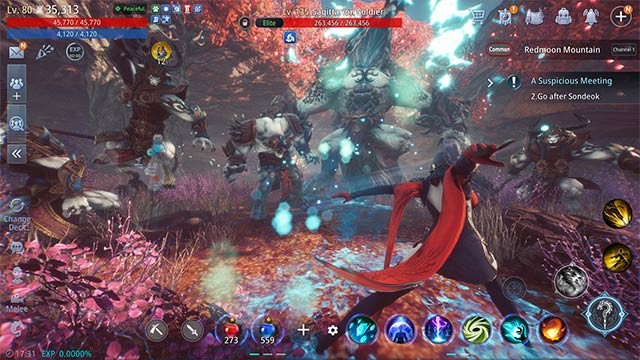 Đồ họa khủng là ưu điểm nổi bật của MIR 4