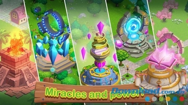 Miracle City 2 cho Android tiềm ẩn rất nhiều phép màu và sức mạnh kì diệu
