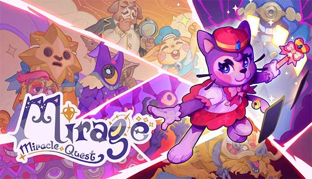 Mirage Miracle Quest là game nhập vai theo lượt chủ đề cô gái phép thuật