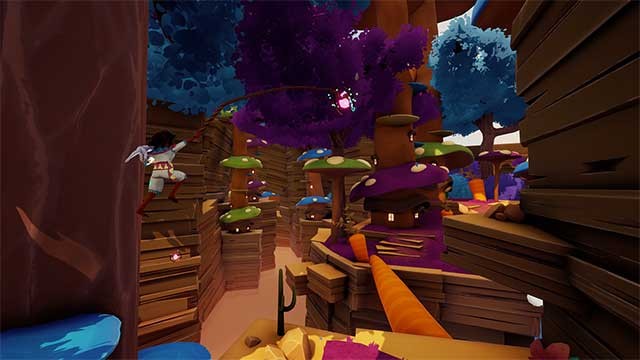 Đi khắp thế giới bằng cách sử dụng móc vật lộn, dù lượn và kỹ năng leo núi của Mira