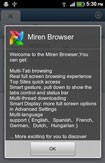 Miren Browser for Android - Tải xuống và Đánh giá