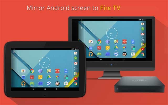 Chiếu màn hình thiết bị Android lên Fire TV