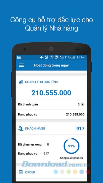 Theo dõi hoạt động trong ngày