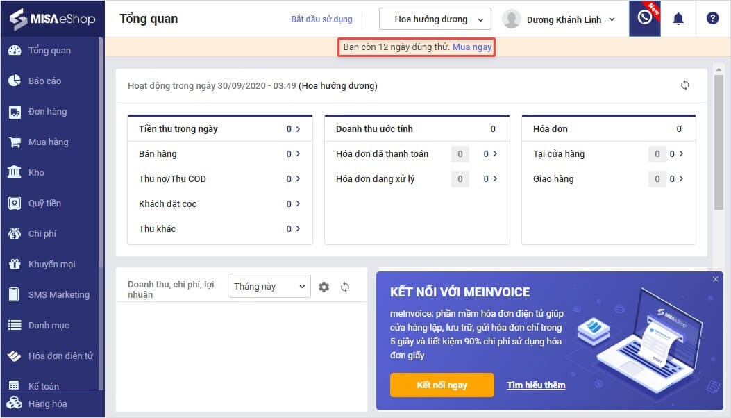 Theo dõi quản lý bán hàng hiệu quả