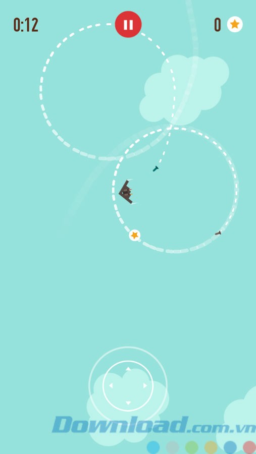 Điều khiển máy bay tránh tên lửa