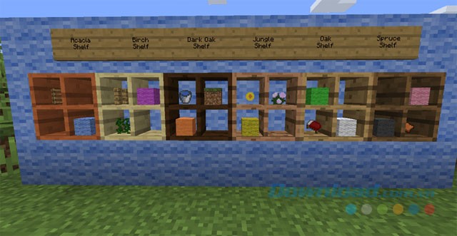 Đồ trang trí đẹp cho Minecraft