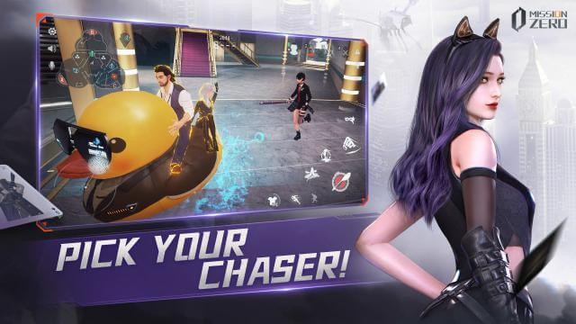 Lối chơi của Mission Zero for iOS giống với series game Hitman và Agent 47