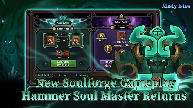 Gameplay Soulforge mới hấp dẫn