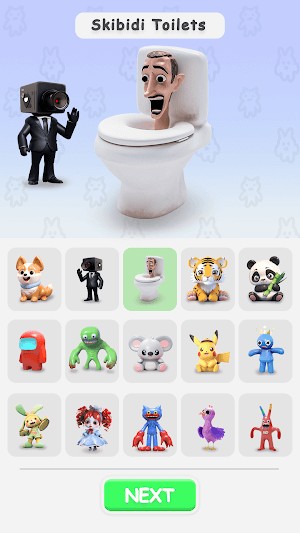 Mix Master có rất nhiều đối tượng cho bạn kết hợp