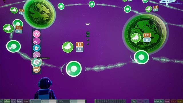 Thoải mái chọn nhạc cụ và style có sẵn trong Mix Universe game để tạo bản phối như ý