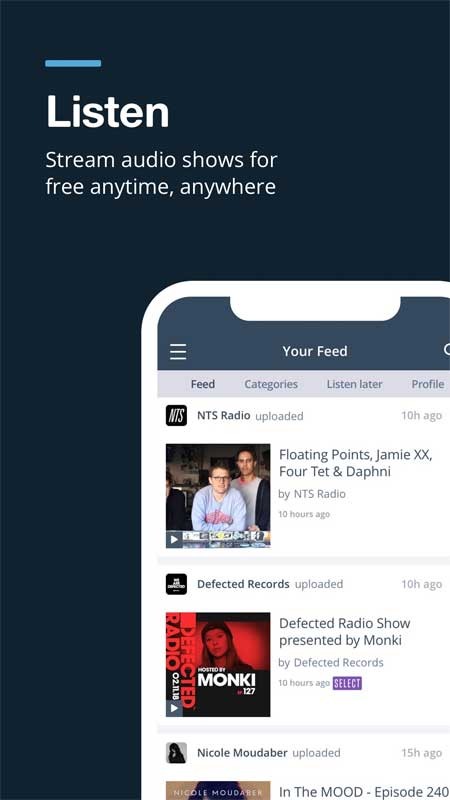 Stream chương trình radio miễn phí mọi lúc mọi nơi