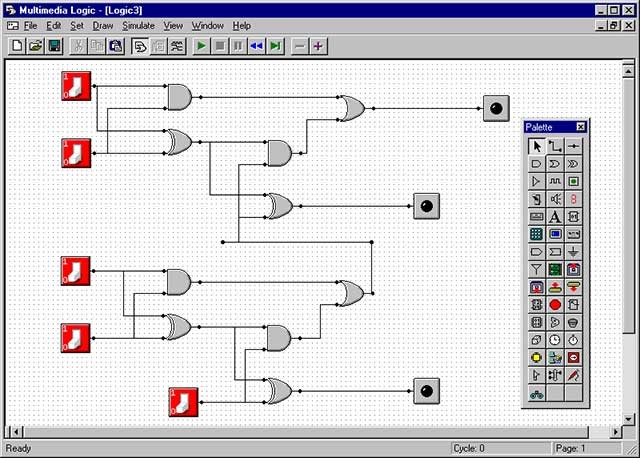Phần mềm này giúp giáo viên giảng dạy các khái niệm về Digital Logic cho mọi lứa tuổi