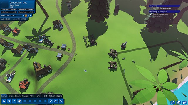 Thiết kế thế giới theo cách bạn muốn trong MMORPG Tycoon 2