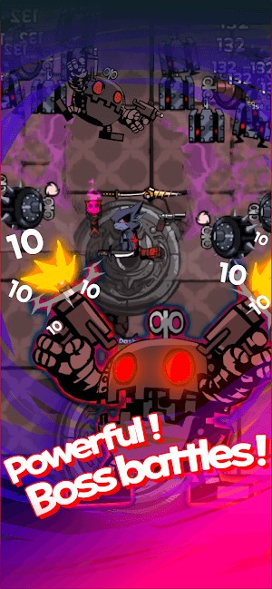 Tham gia các trận đánh trùm mạnh mẽ